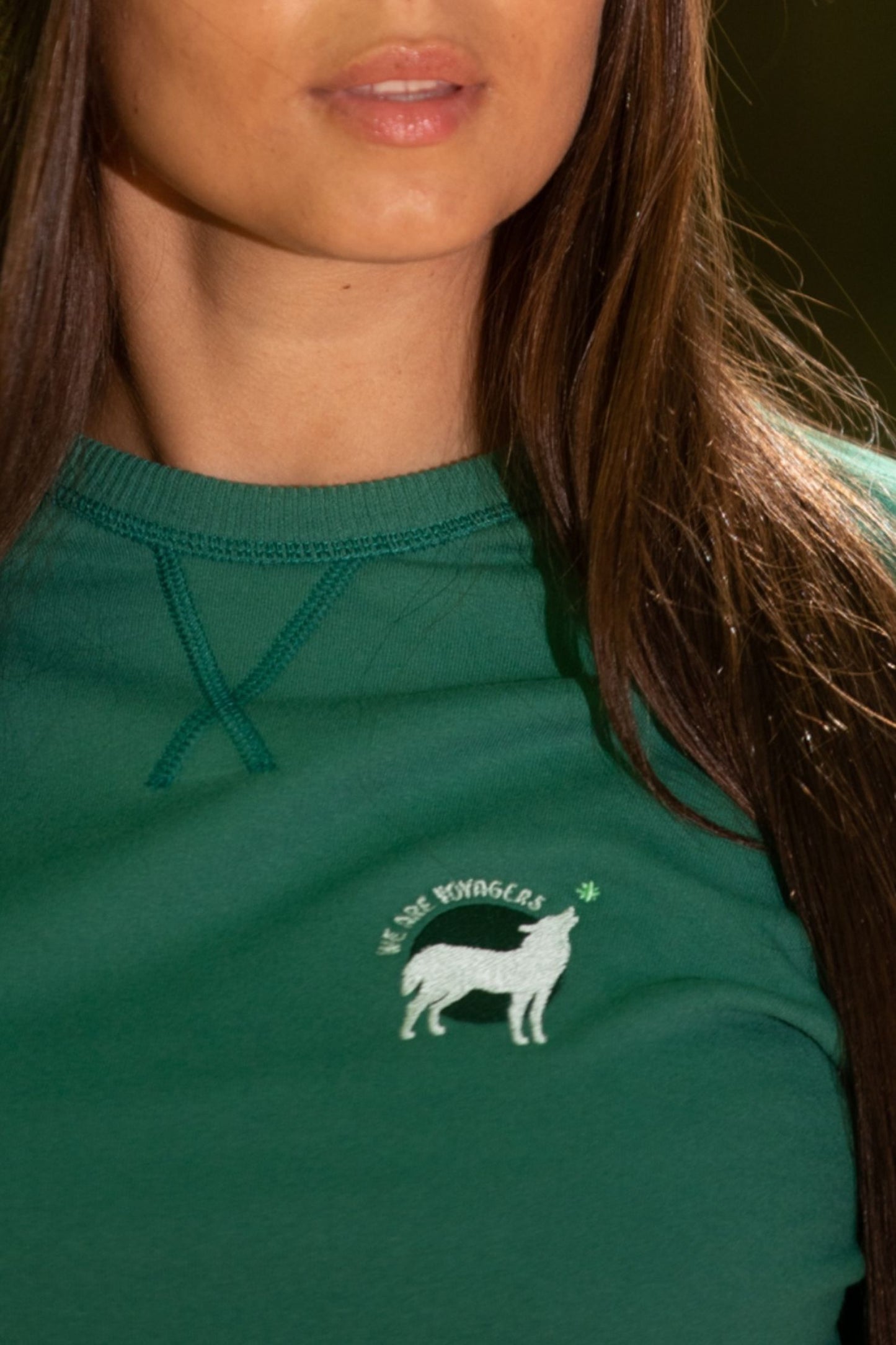 Sweatshirt Recycled and Made In France (Unisex) - Dark Green