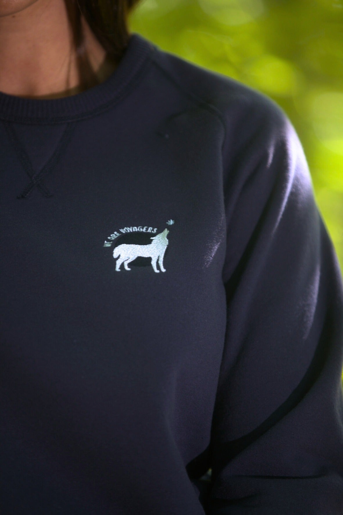 Sweatshirt éco-responsable recyclé et fabriqué en France - Bleu Navy