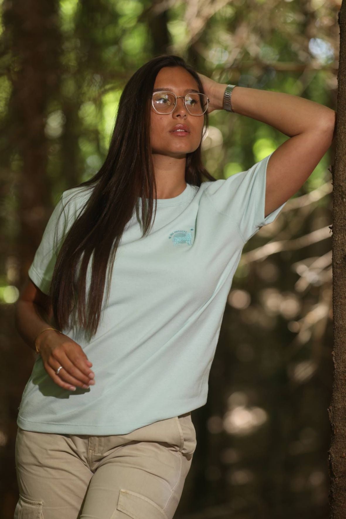 T-Shirt 100% Recycled and Made In France (Unisex) - Sea green